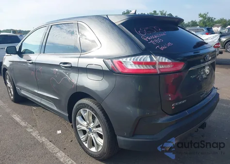 2020 Ford Edge Titanium from USA, damaged, VIN 2FMPK4K97LBB21926